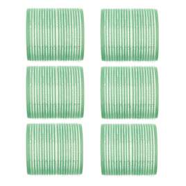 Wałki do włosów, średnica 60mm, plastikowe, na rzep, 6szt