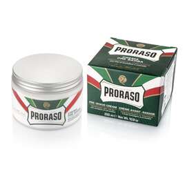 PRORASO Pre Shave Cream Zmiękczający Krem przed Goleniem, linia zielona, 300ml