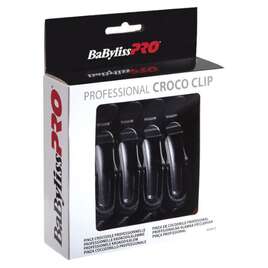 Babyliss PRO Croco Clips M2941E Klipsy fryzjerskie do włosów, krokodylki, 6 sztuk