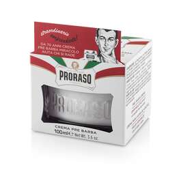 PRORASO WHITE Krem przed Goleniem dla Skóry Wrażliwej 100 ml