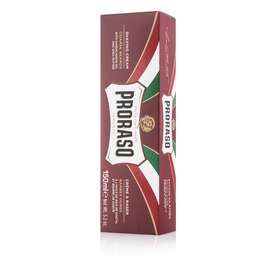 PRORASO Krem do golenia dla twardego zarostu, Linia Czerwona, 150ml