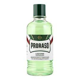PRORASO Green Aftershave Chłodzący lotion po goleniu, linia zielona, 400ml