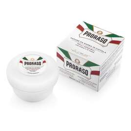 PRORASO Mydło do golenia do skóry wrażliwej, linia biała, 150ml