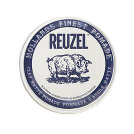 REUZEL Clay Matte Pomade Pig 35g Pomada Włóknista - Granatowa