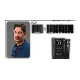 American Crew Precision Blend, Odsiwiacz dla mężczyzn, 2-3 Dark Brown - Ciemny brąz, 1 sztuka