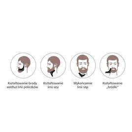 Fox BEARD BARBER EXPERT Grzebień do brody