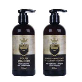 BY MY BEARD ZESTAW DO PIELĘGNACJI BRODY SZAMPON + ODŻYWKA