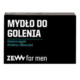 ZEW for men, Mydło do golenia z węglem drzewnym, 85ml