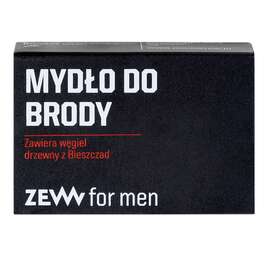 ZEW for men, Mydło do brody z węglem drzewnym, 85ml