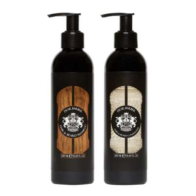 Zestaw DEAR BARBER Odżywka do Brody i Włosów 250 ml + DEAR BARBER Szampon do Brody i Włosów 250 ml