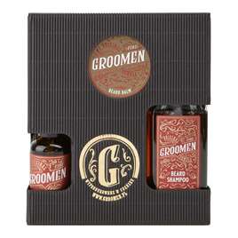 GROOMEN Zestaw do Brody Fire (olejek, szampon, balsam)