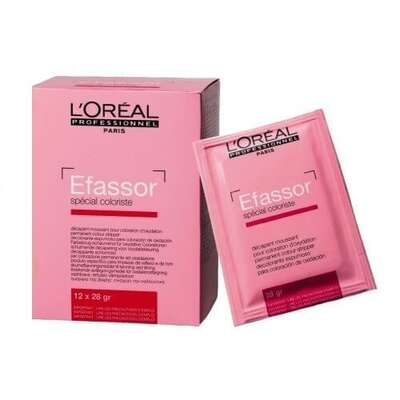 L'Oreal Efassor środek do demakijażu i modyfikacji sztucznych pigmentów 12 x 28g