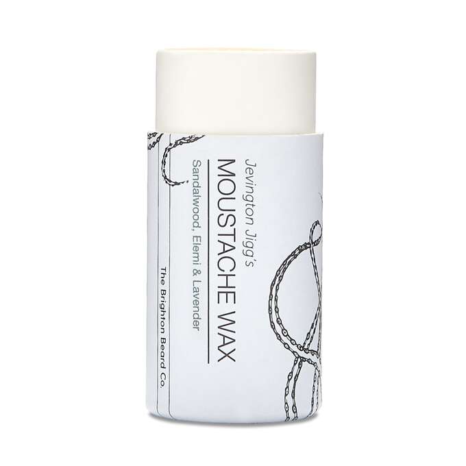 THE BRIGHTON BEARD Jevington Jigg"s MOUSTACHE WAX TUBE 15g/firm [S] Sandalwood, Elmi &amp; Lavender