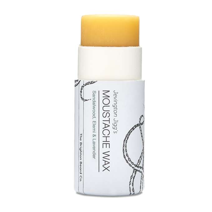 THE BRIGHTON BEARD Jevington Jigg"s MOUSTACHE WAX TUBE 15g/firm [S] Sandalwood, Elmi &amp; Lavender