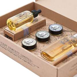 CAPTAIN FAWCETT Zestaw Prezentowy - Woda Perfumowana + Olejek do Brody + 3 Woski do Wąsów