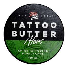 LOVEINK Tattoo Butter Aloes - Masło do pielęgnacji tatuażu, 100ml