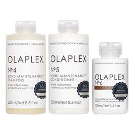 OLAPLEX ZESTAW SZAMPON NO.4 250ml + ODŻYWKA NO.5 250ml + KREM No.6 100ml