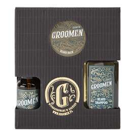 GROOMEN Zestaw do Brody EARTH (olejek, szampon, balsam)