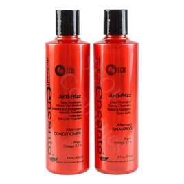 Encanto DO BRASIL Profesjonalny zestaw ANTI-FRIZZ Szampon + Odżywka, zapobiega skręcaniu i puszeniu się włosów, 2x236ml