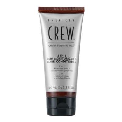 American Crew 2-in-1 Moisturizer and Beard Conditioner - Odżywczy krem do Twarzy i Brody, 100ml