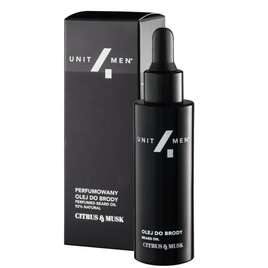 UNIT4MEN Zestaw Barberski Citrus&amp;Musk Olej + Szampon do Brody