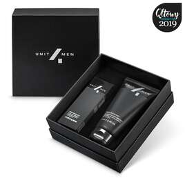 UNIT4MEN Zestaw Barberski Citrus&amp;Musk Olej + Szampon do Brody