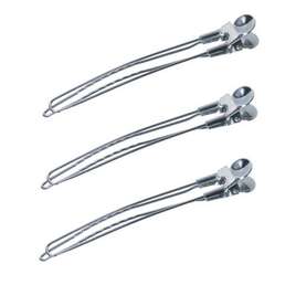 Efalock spinki klipsy metalowe Hair Cutting 12 cm 12 szt