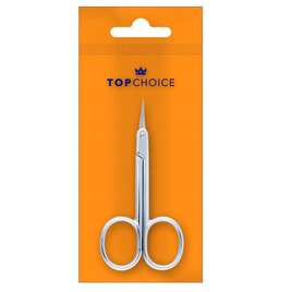 TOP CHOICE Nożyczki do skórek paznokci cienkie 18mm 7088