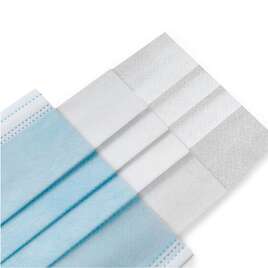 Maseczka ochronna maska 3 warstwowa niebieska 50 sztuk