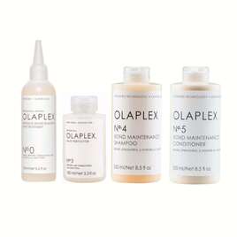 OLAPLEX Zestaw odbudowujący włosy No.0 Intensive Bond Builder + No.3 Hair Perfector + No.4 Bond Maintenance Szampon + No.5 Bond Maintenance Odżywka