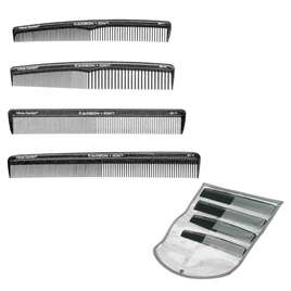 Olivia Garden Zestaw Grzebiei fryzjerskich CARBON +ION COMB z etui