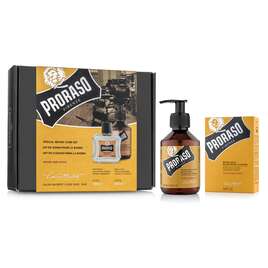 PRORASO Duo Pack Zestaw do brody Balsam + Balsam, Wood &amp; Spice