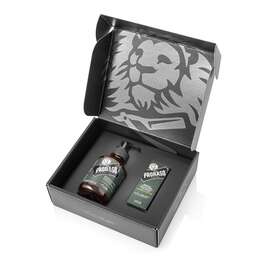 PRORASO Duo Pack Zestaw do brody Olejek + Szampon, Cypress &amp; Vetyver