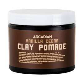 ARCADIAN Vanilla Cedar Clay Pomade - Pomada do włosów, na bazie glinki, 115g