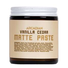 ARCADIAN Vanilla Cedar Matte Paste - Pasta do włosów, matowe wykończenie, 115g