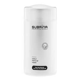 SUBRINA Colour Removal Wipes chusteczki do zmywania farby 100 sztuk