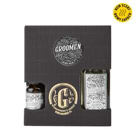 Groomen Zestaw do brody WIND (Olejek, Szampon, Balsam)