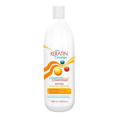 Total Keratin Complex Complete Repair Odżywka do włosów zniszczonych i farbowanych, 1000ml