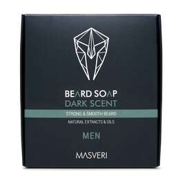 MASVERI Mydło do brody DARK SCENT BEARD SOAP, 100g