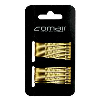 Comair Wsuwki do włosów złote 5cm, 24 sztuki