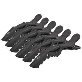 FOX CROCODILE Klipsy fryzjerskie 6 sztuk