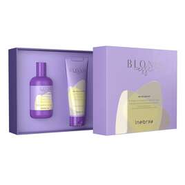 Inebrya Blondesse No Yellow Kit Zestaw do włosów blond, rozjaśnianych lub siwych