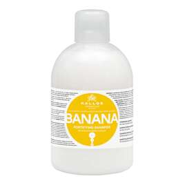 Kallos Banana Wzmacniający szampon do włosów z kompleksem multiwitamin, 1000ml