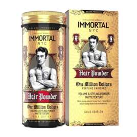 IMMORTAL One Million Dollars Powder Matowy Puder do włosów zwiększający objętość, 20g