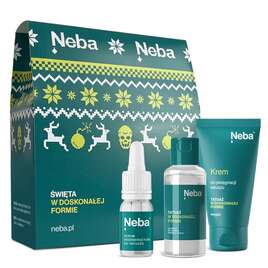 NEBA Świąteczny Zestaw do tatuażu: Serum regeneracyjne 10ml + Krem do tatuażu 50ml + Żel łagodzący do mycia świeżego tatuażu 100ml