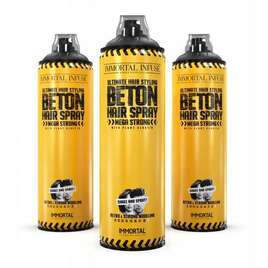 IMMORTAL Beton Mega Strong Spray Lakier do włosów, bardzo mocny, 500ml