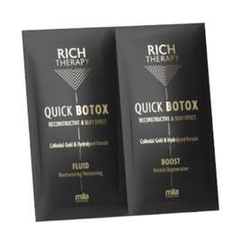 Mila Pro Rich Therapy Quick Botox zestaw do kuracji keratynowej, saszetka 2x12ml