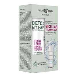 Montibello Zestaw Smart Touch Detox My Hair Micelarny szampon do włosów 300ml + płyn micelarny do twarzy 30ml