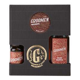 Groomen Zestaw do brody FIRE Strong Hold