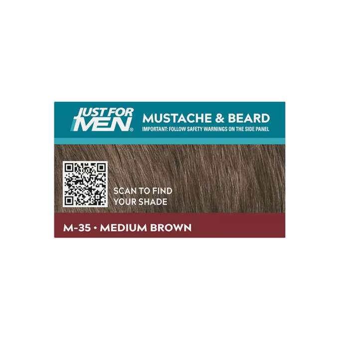 Just For Men Żel koloryzujący do brody i wąsów M35 Medium Brown
